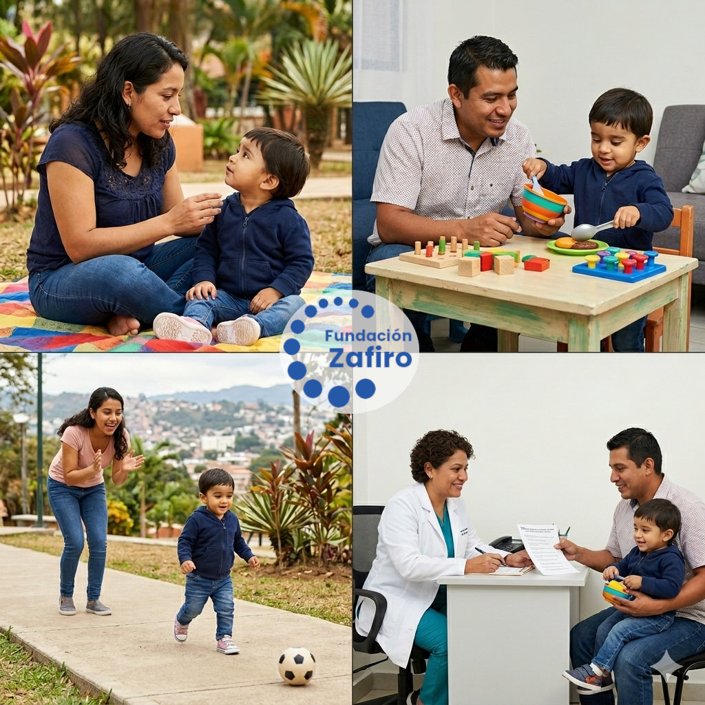 Señales de desarrollo del niño a los 24 meses.