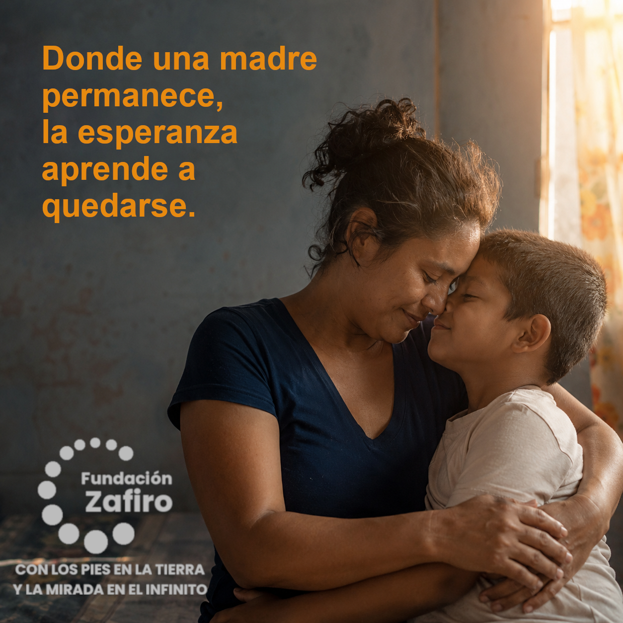 Donde una madre permanece, la esperanza aprende a quedarse